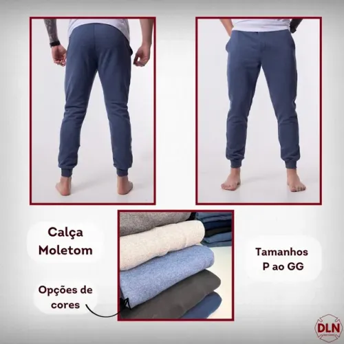 Calças Masculinas de Moletom