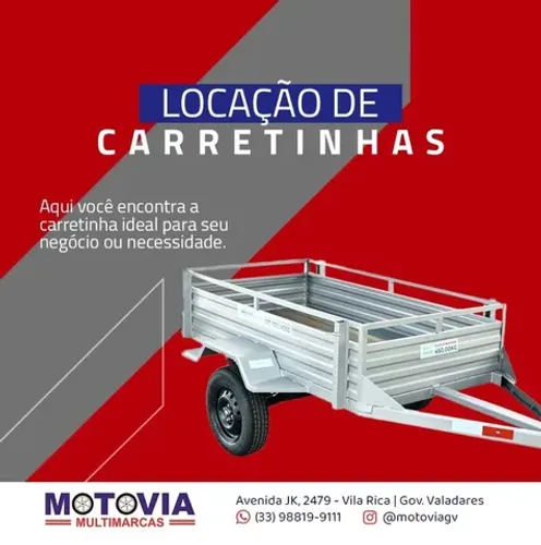 Aluguel de carretinha