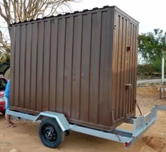 Container deposito de obra 2.00x1.50 standart com tetra chaves super seguro