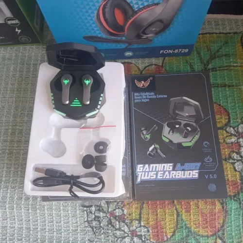 Fone game sem fio bluetooth interauricolar original  Altomex