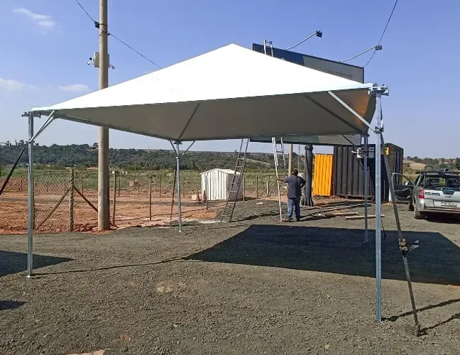 Tenda Calhada 5x5 Piramidal!!!