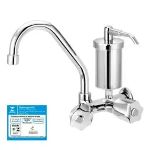 Torneira Bica movel Metal com filtro
