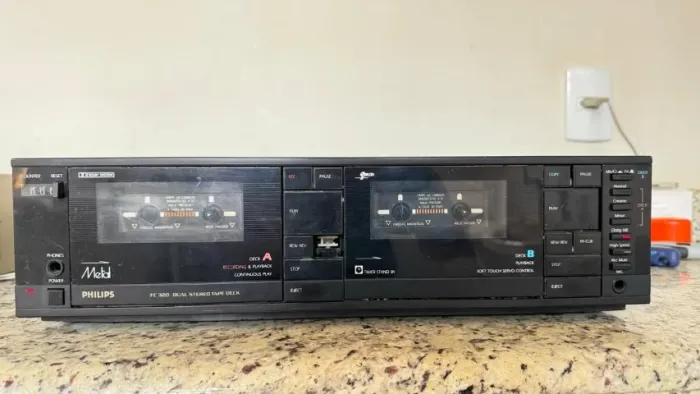 Tape Duplo Deck Philips FC 320 (Para Restauração)  