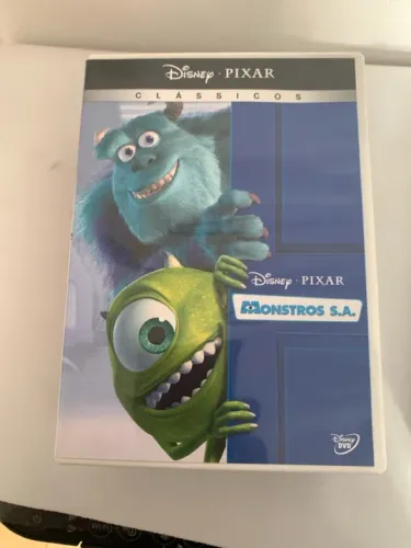 Lote com 6 DVDS Disney - Clássicos da Pixar - LACRADOS de fábrica