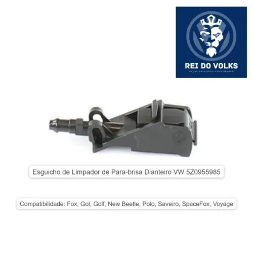 Esguicho de Limpador de Para-brisa Dianteiro VW 5Z0955985