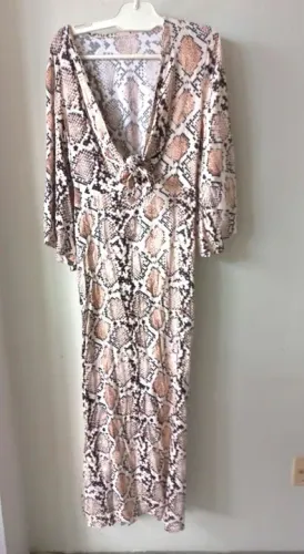 VESTIDO LONGO VISCOSE