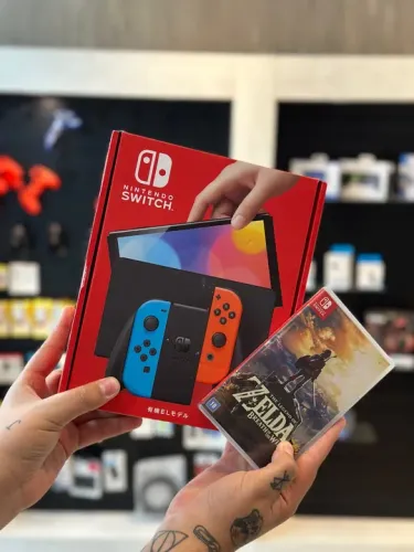 Nintendo Switch Oled Lacrado com Garantia
