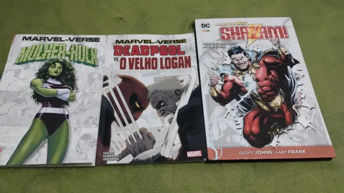 2 HQs Marvel - Mulher Hulk, Deadpool vs Velho Logan!