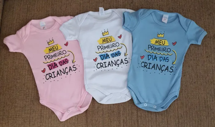 Body da semana das Crianças P, M e G