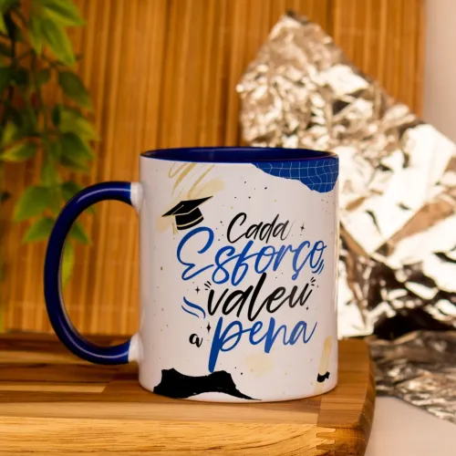 Caneca de porcelana personalizada