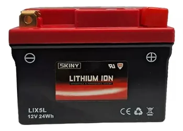 Bateria de Lítio Selada Titan Biz Bros Fazer Factor SKINY LIX5L YTX5L-BS