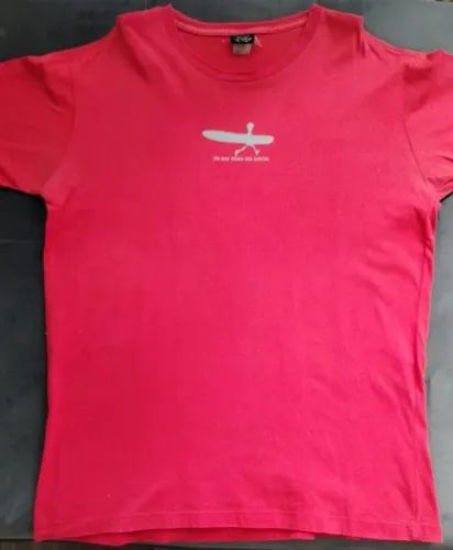 Camisa Pier The Best Points for Surfing Vermelha Tamanho P