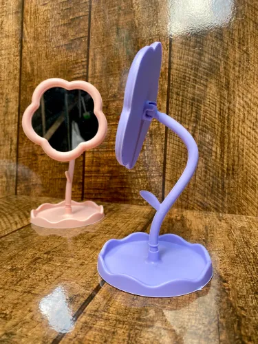 Espelho de Mesa Rotativo Maquiagem 