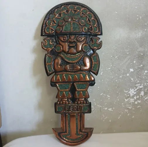 Escultura de cobre