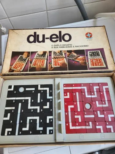 Jogo Duelo da Estrela, antigo, década de 70.