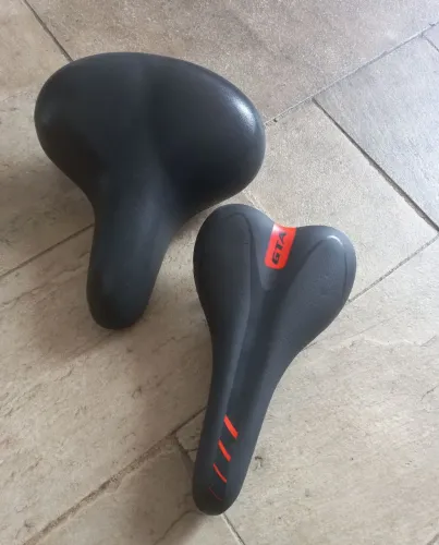 selim de bicicleta - lote com dois