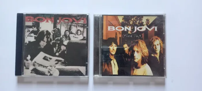 2 Cds Bon Jovi - These Days + Cross Road - Oiginais