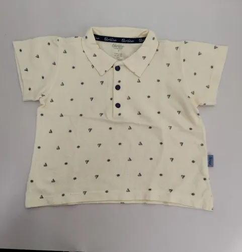 Blusa polo bebê