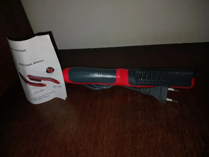 Escova Alisadora de Cabelo HQT-908B