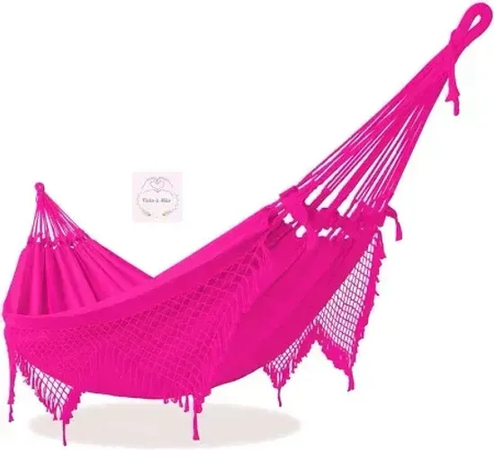 rede de descanso rosa