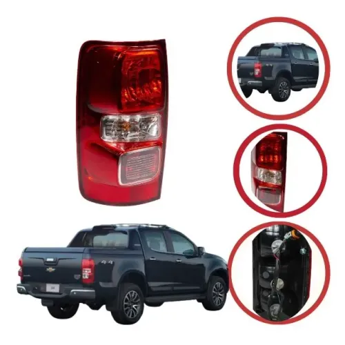 Lanterna Traseira Esquerda Chevrolet S10 2012 A 2017 Sem Led     ETQ323