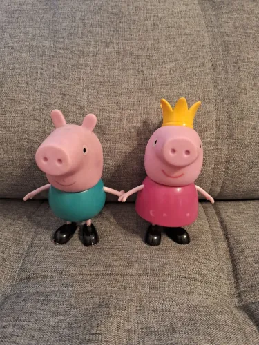 Bonecos Peppa Pig - Princesa e George