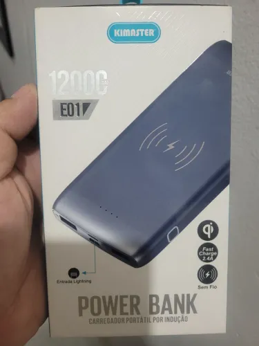 Power bank com indução