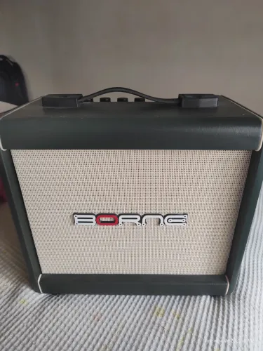 Amplificador Borne F60 Verde retro lindo novo com Nota fiscal