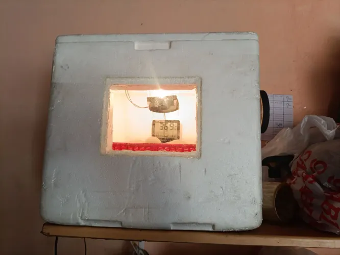 CHOCADEIRA DE ISOPOR.