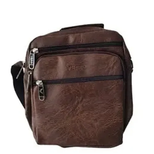 Bolsa Pasta Carteiro Tiracolo Executiva Marrom Yepp