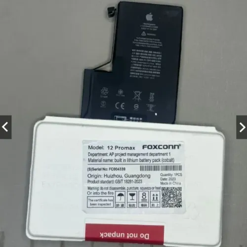 Bateria Foxconn Iphone 12 Pro Max