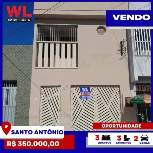 Vendo- Casa no Santo Antônio