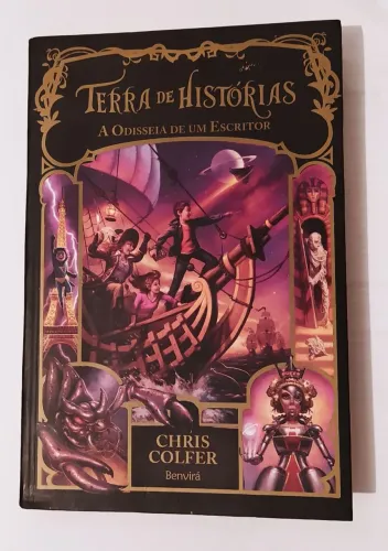 Terra de Histórias - A Odisseia de um Escritor - volume 5 - Chris Colfer.
