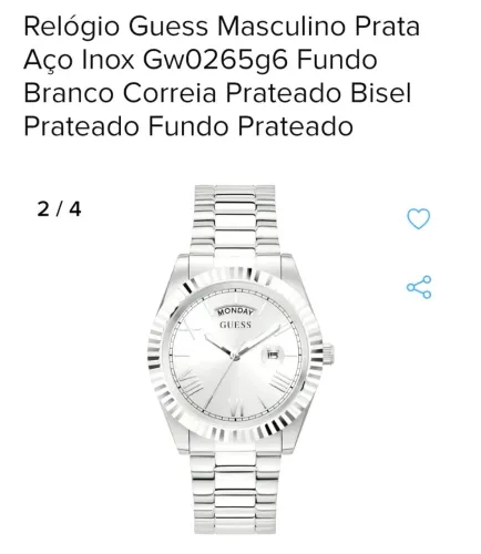 Relogio Guess masculino.