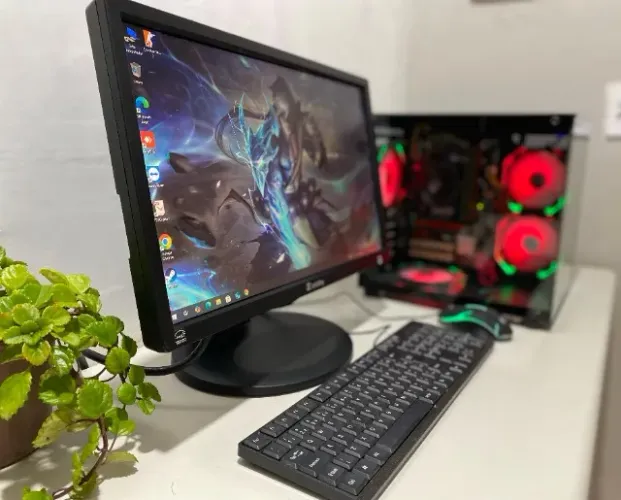 Computador Gamer Completo- 16 GB RAM, CORE I3-3.60 GHZ-SSD+500GB HD-W10PRO