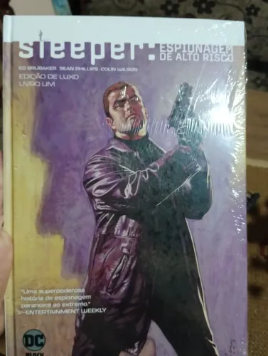 Reservada Hq Sleeper: Espionagem de Alto Risco Ed. De Luxo vol.1 (lacrada)