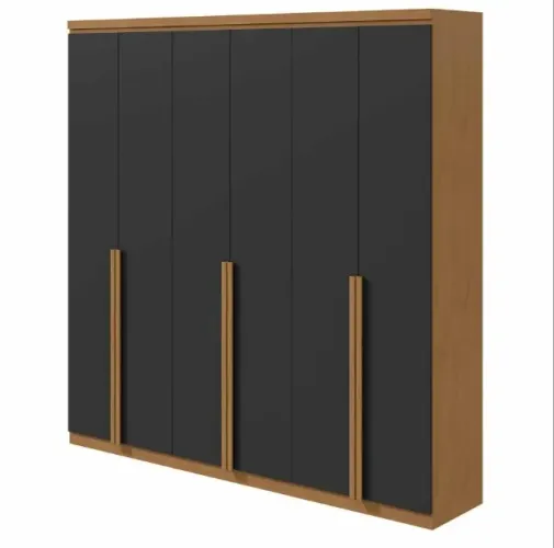Guarda Roupa 6 Portas 4 Gavetas 100% MDF Novo Fazemos Entrega