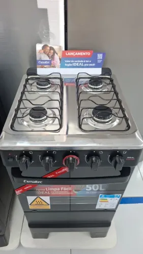 Fogão Esmaltec 4 bocas Acendimento Manual Temos Estoque Lacrado