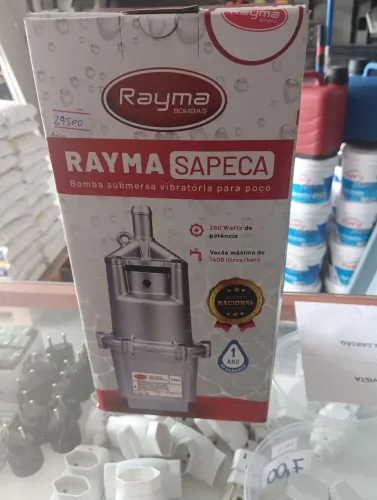 Bomba Submersa Rayma Sapeca 280W - 1400l/h