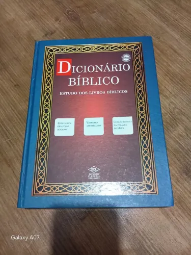 Dicionário Bíblico Estudo dos Livros Bíblicos 