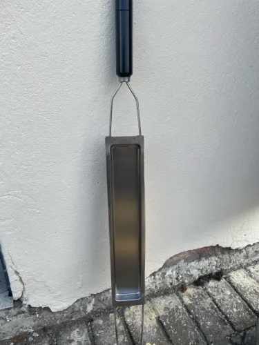 Calha queijeira em aço inox