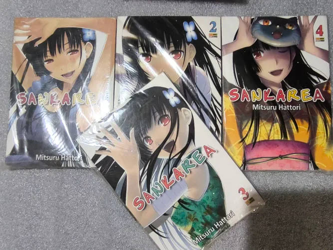 Mangá Sankarea 1 ao 4