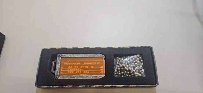 Novo em folha starcraft dog tag usb colecionável flash drive