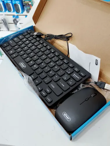 Kit Teclado e Mouse com fio / fazemos entregas 