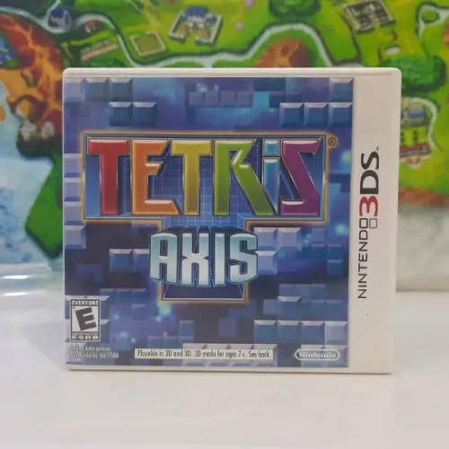 tetris axis nintendo 3ds 2ds puzzle