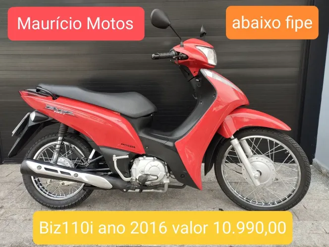 Honda Biz 110i 2016 impecável abaixo Fipe 