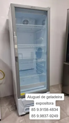 Aluguel de Geladeira Expositora 300 litros branca HQ