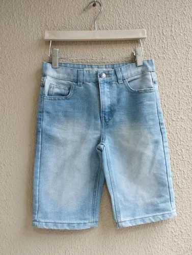 Bermuda jeans - 8/9 anos
