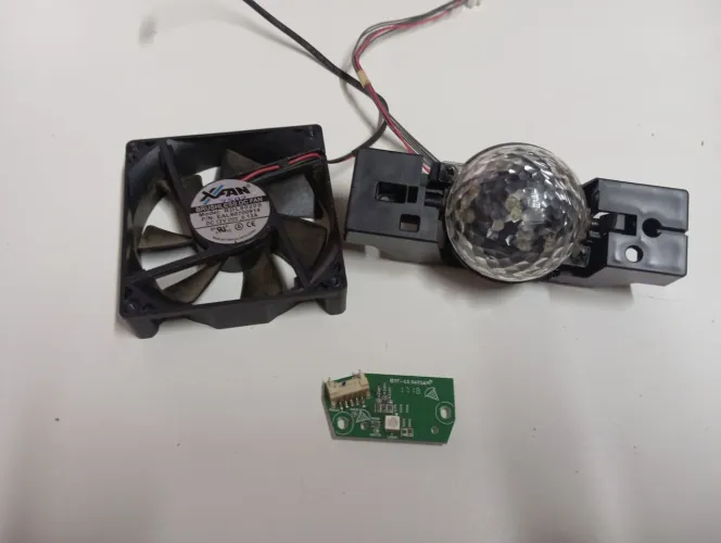 Estrobo + ventoinha + placa de led do alto Fante da caixa LG xboom OM7560