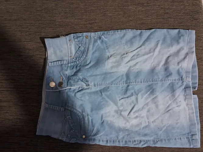 Saia Jeans Feminina - Linda e Estilosa